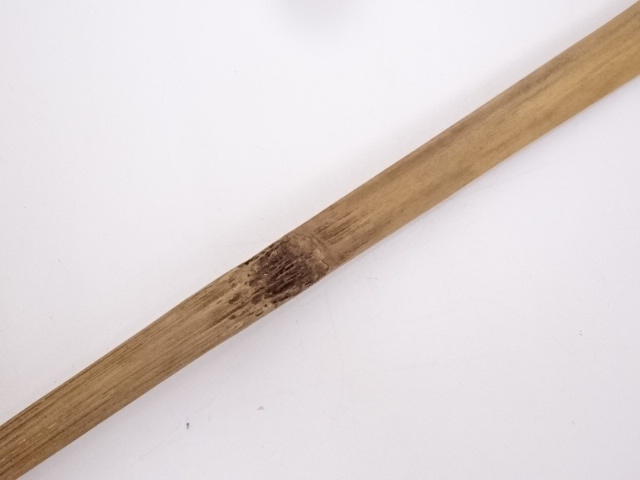 道具 ] - 道具 松尾流九代半古斎自作竹茶杓（銘：渓流） | ネット